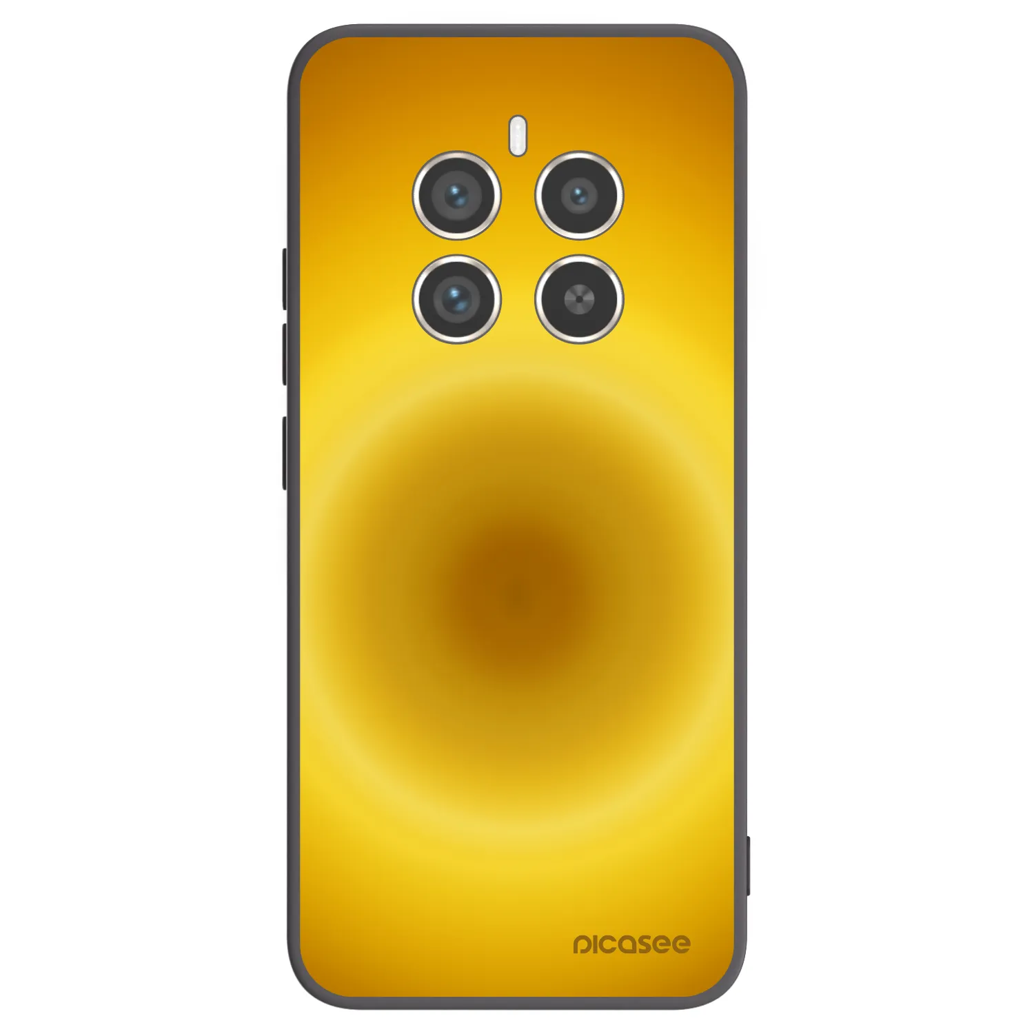 Picasee fekete szilikon tok az alábbi mobiltelefonokra Realme 12 Pro 5G - Solar Pulse