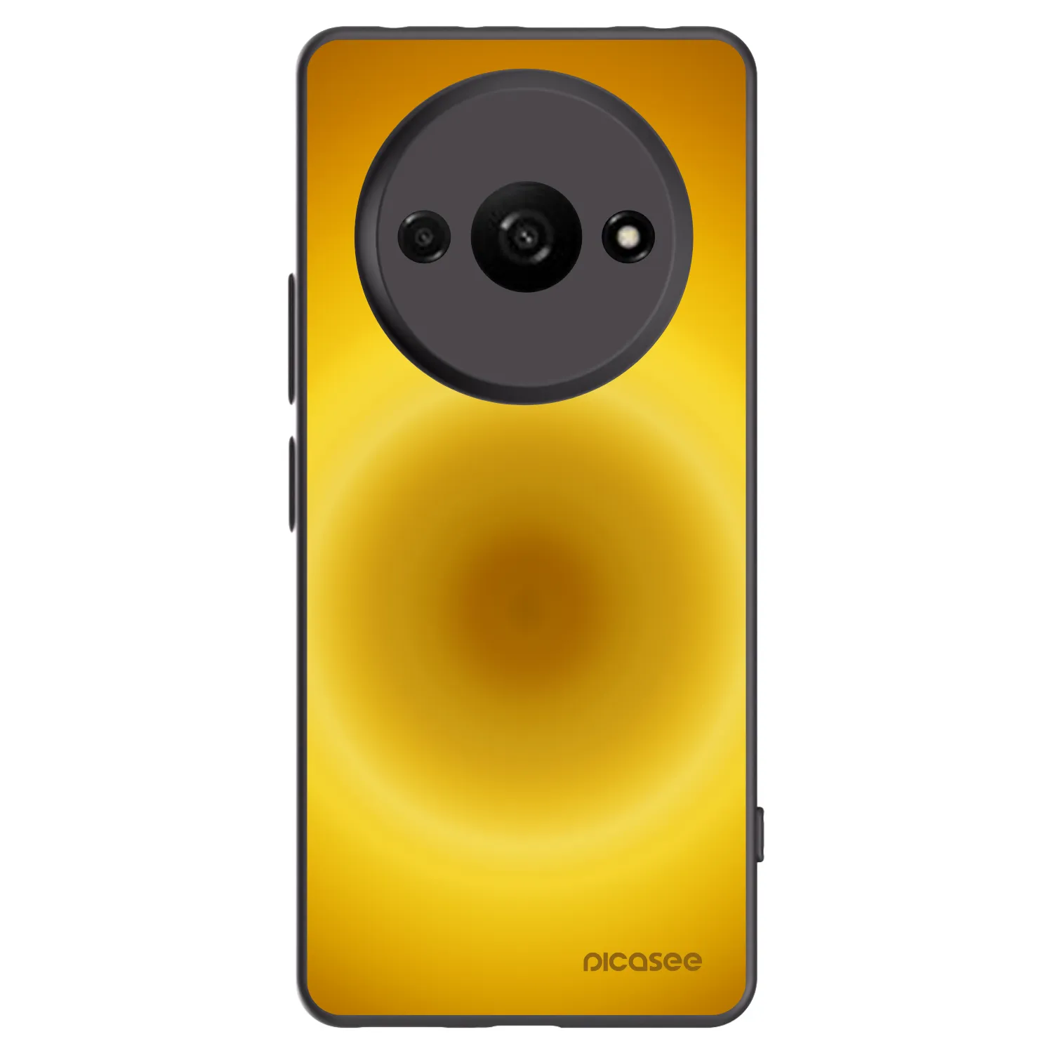 Picasee fekete szilikon tok az alábbi mobiltelefonokra Xiaomi Redmi A3 - Solar Pulse