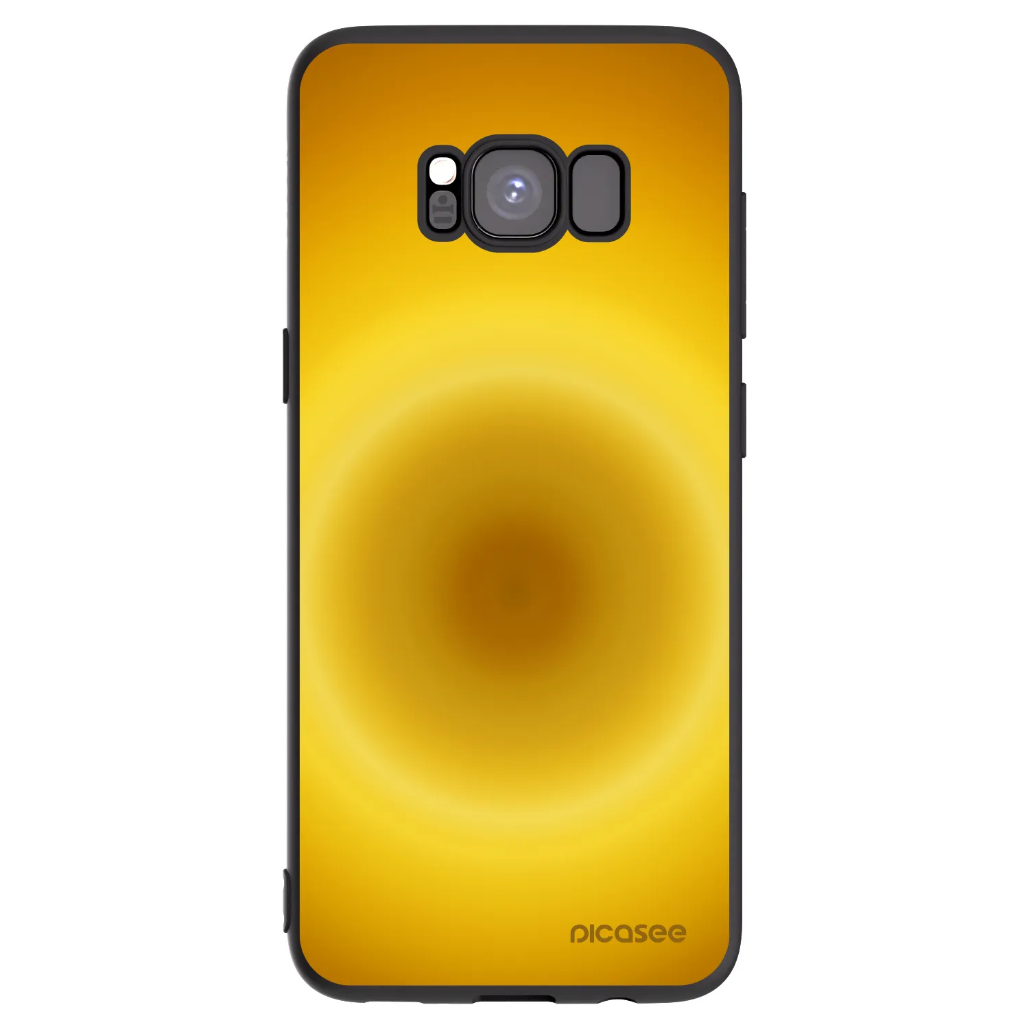 Picasee fekete szilikon tok az alábbi mobiltelefonokra Samsung Galaxy S8 G950F - Solar Pulse
