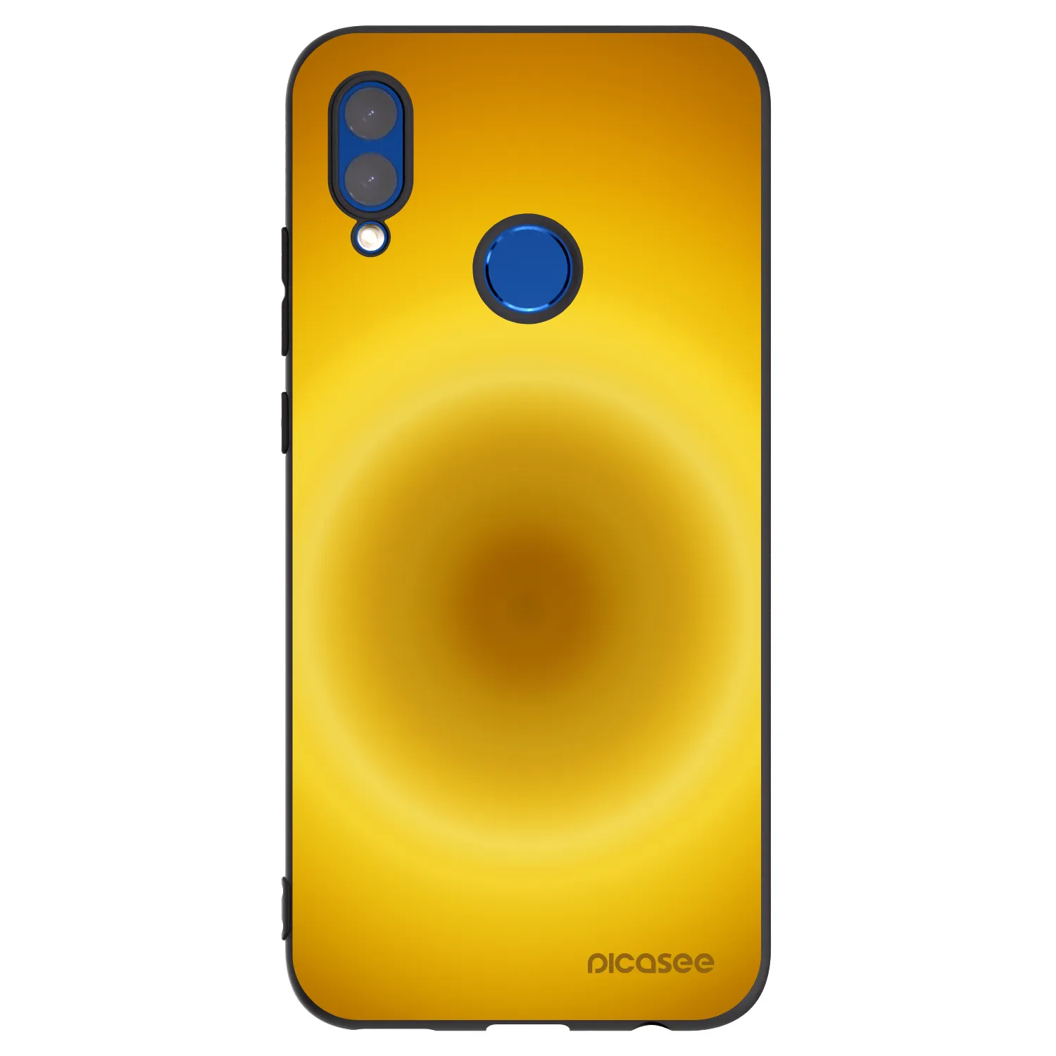 Picasee fekete szilikon tok az alábbi mobiltelefonokra Huawei P Smart 2019 - Solar Pulse