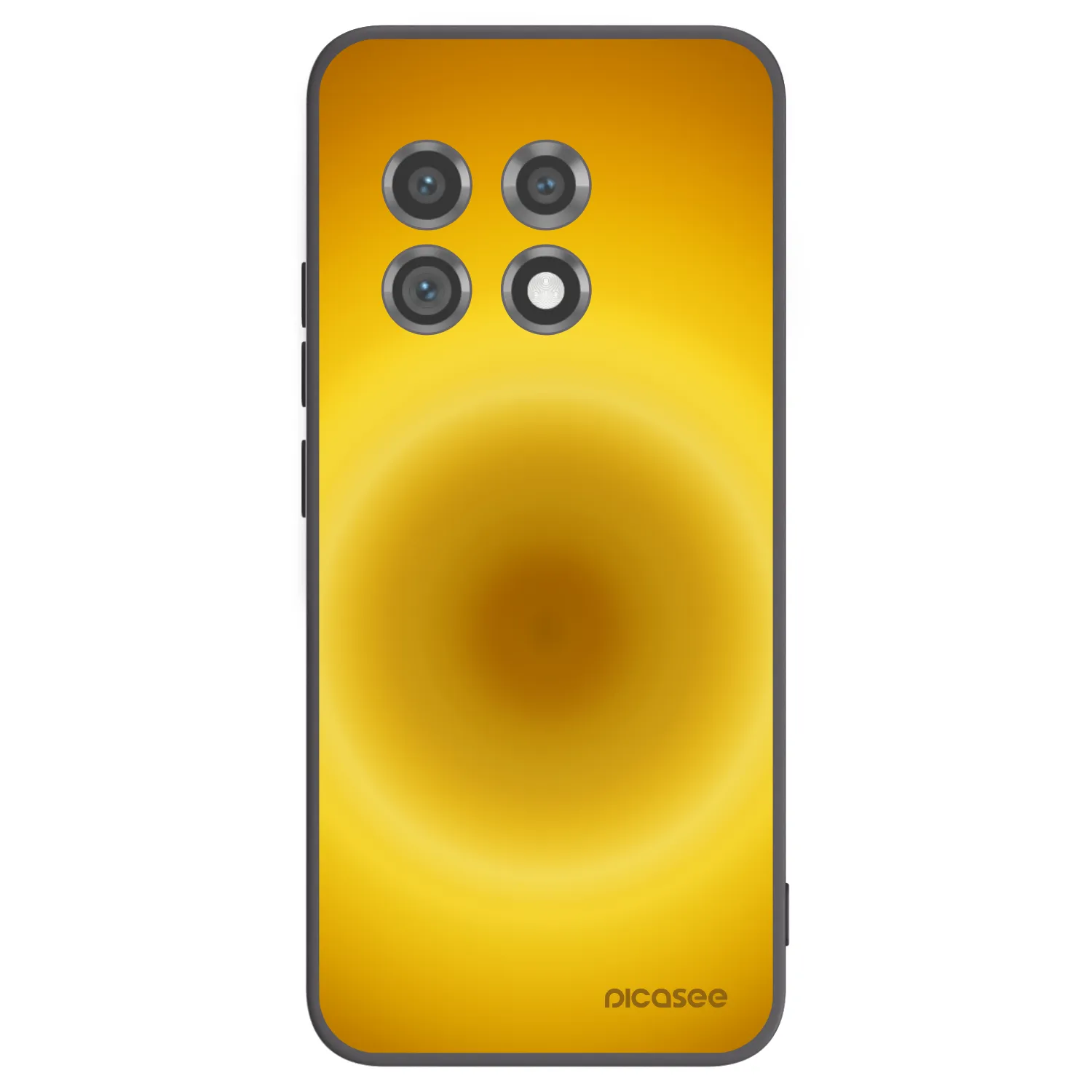 Picasee fekete szilikon tok az alábbi mobiltelefonokra OnePlus 11 5G - Solar Pulse