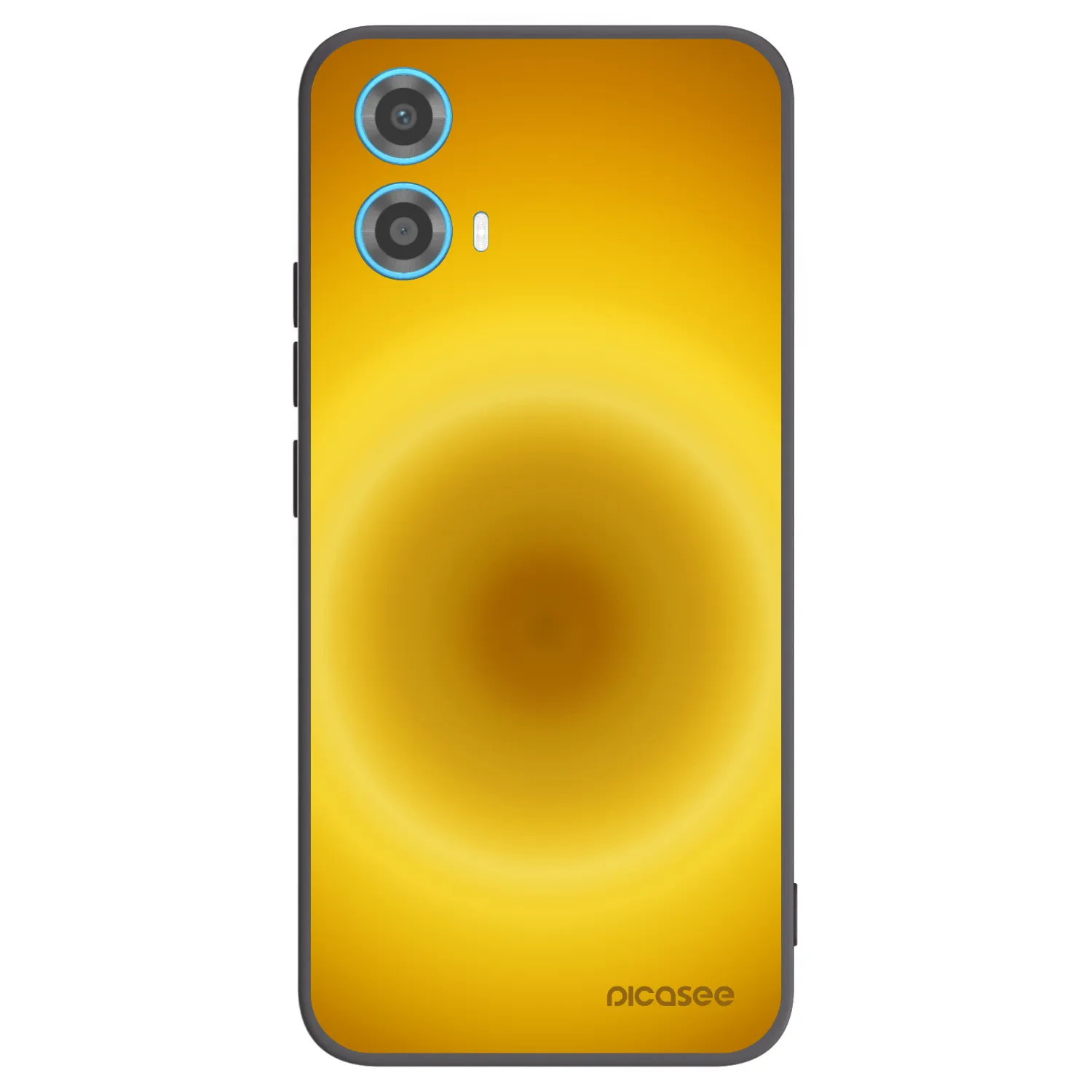 Picasee fekete szilikon tok az alábbi mobiltelefonokra Motorola Moto G34 5G - Solar Pulse