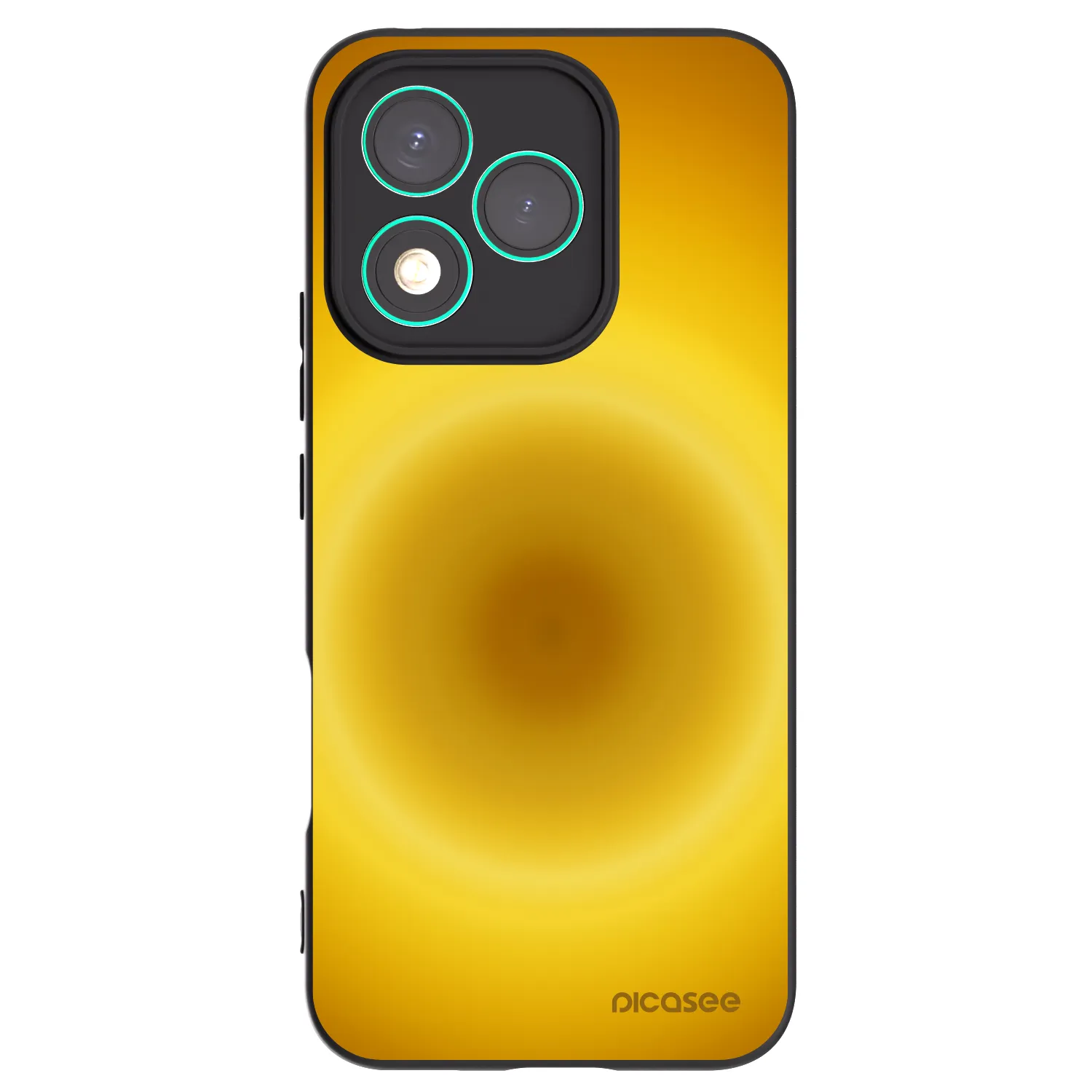Picasee fekete szilikon tok az alábbi mobiltelefonokra Honor 400 Lite 5G - Solar Pulse