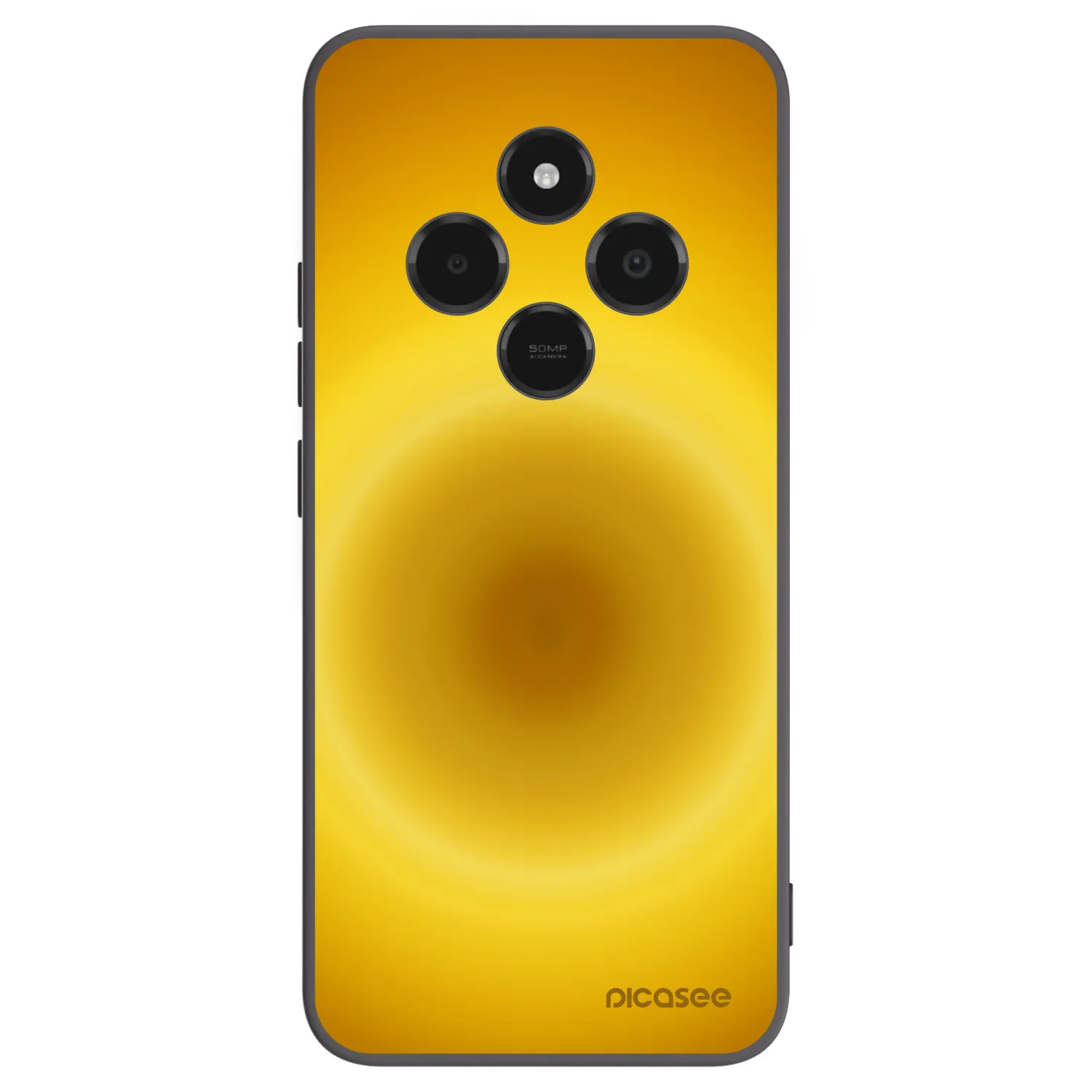 Picasee fekete szilikon tok az alábbi mobiltelefonokra Xiaomi Poco C75 - Solar Pulse