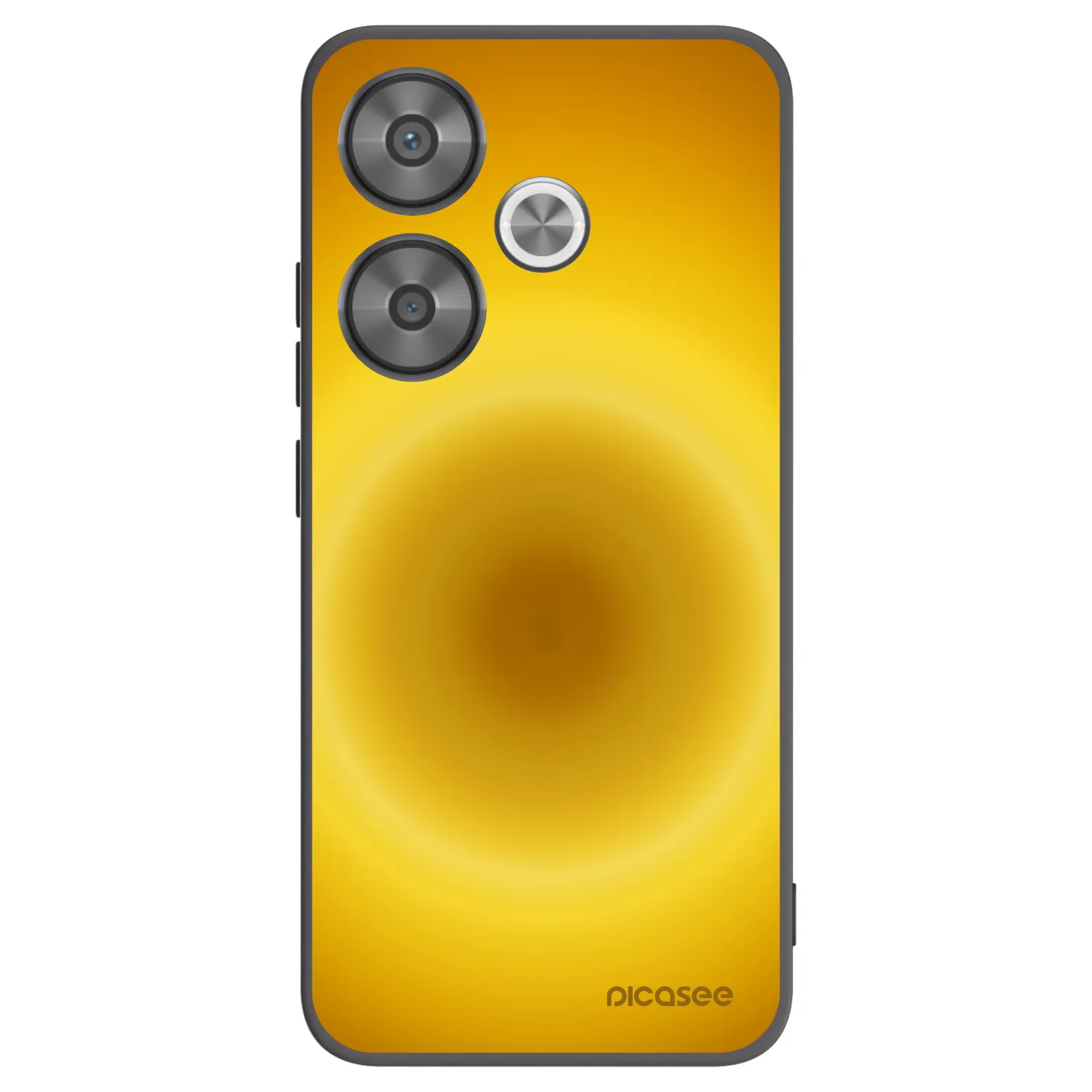 Picasee fekete szilikon tok az alábbi mobiltelefonokra Xiaomi Poco F6 - Solar Pulse