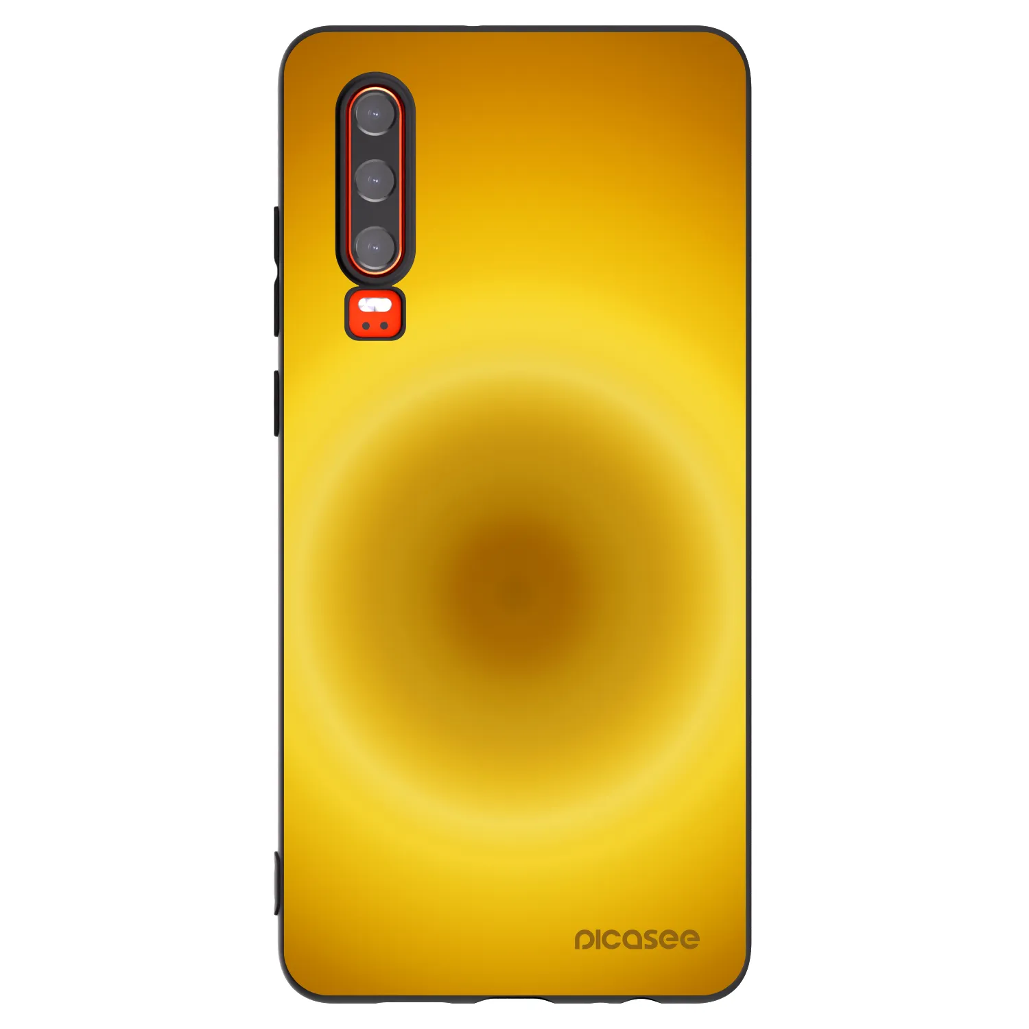 Picasee fekete szilikon tok az alábbi mobiltelefonokra Huawei P30 - Solar Pulse