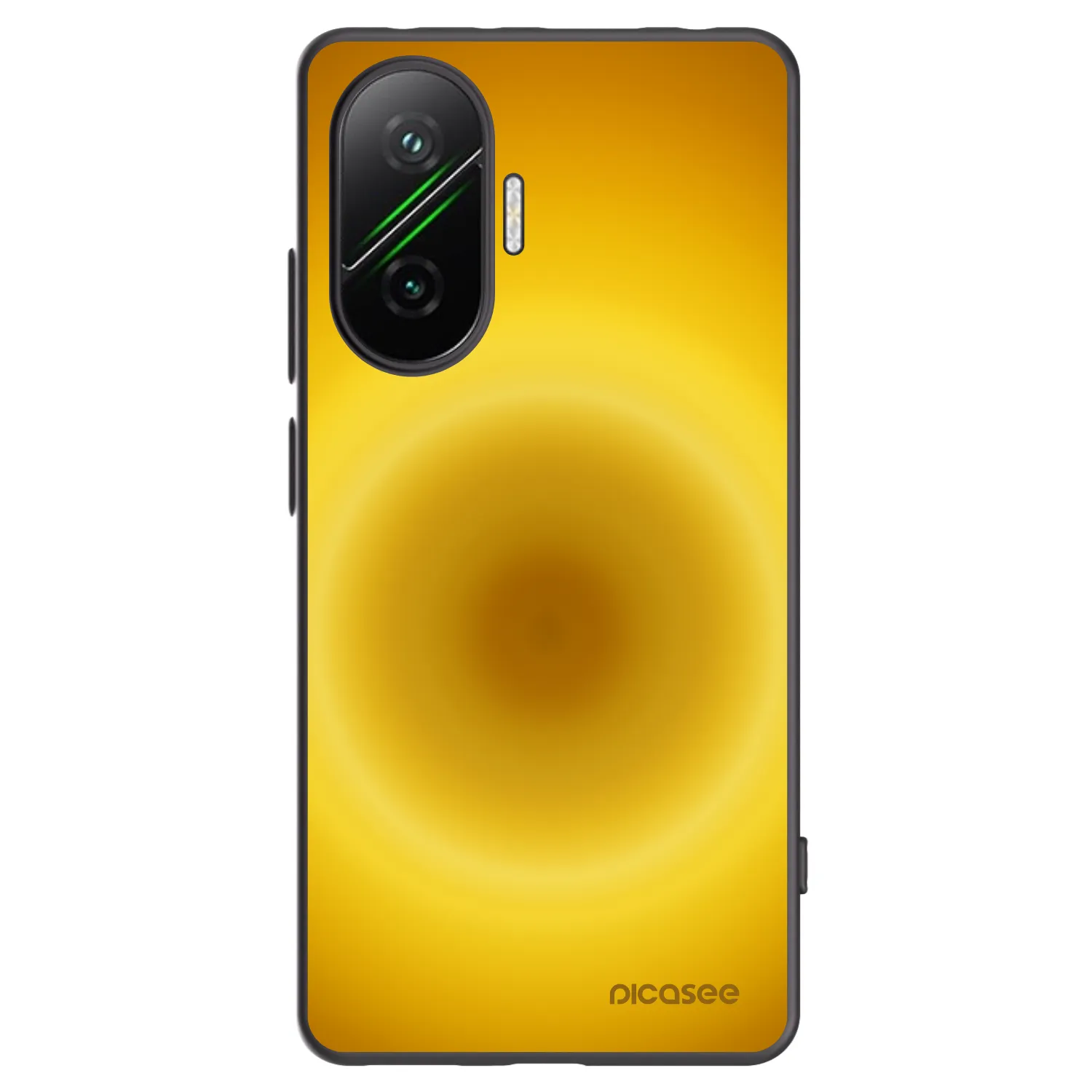 Picasee fekete szilikon tok az alábbi mobiltelefonokra Xiaomi Poco F7 Pro 5G - Solar Pulse