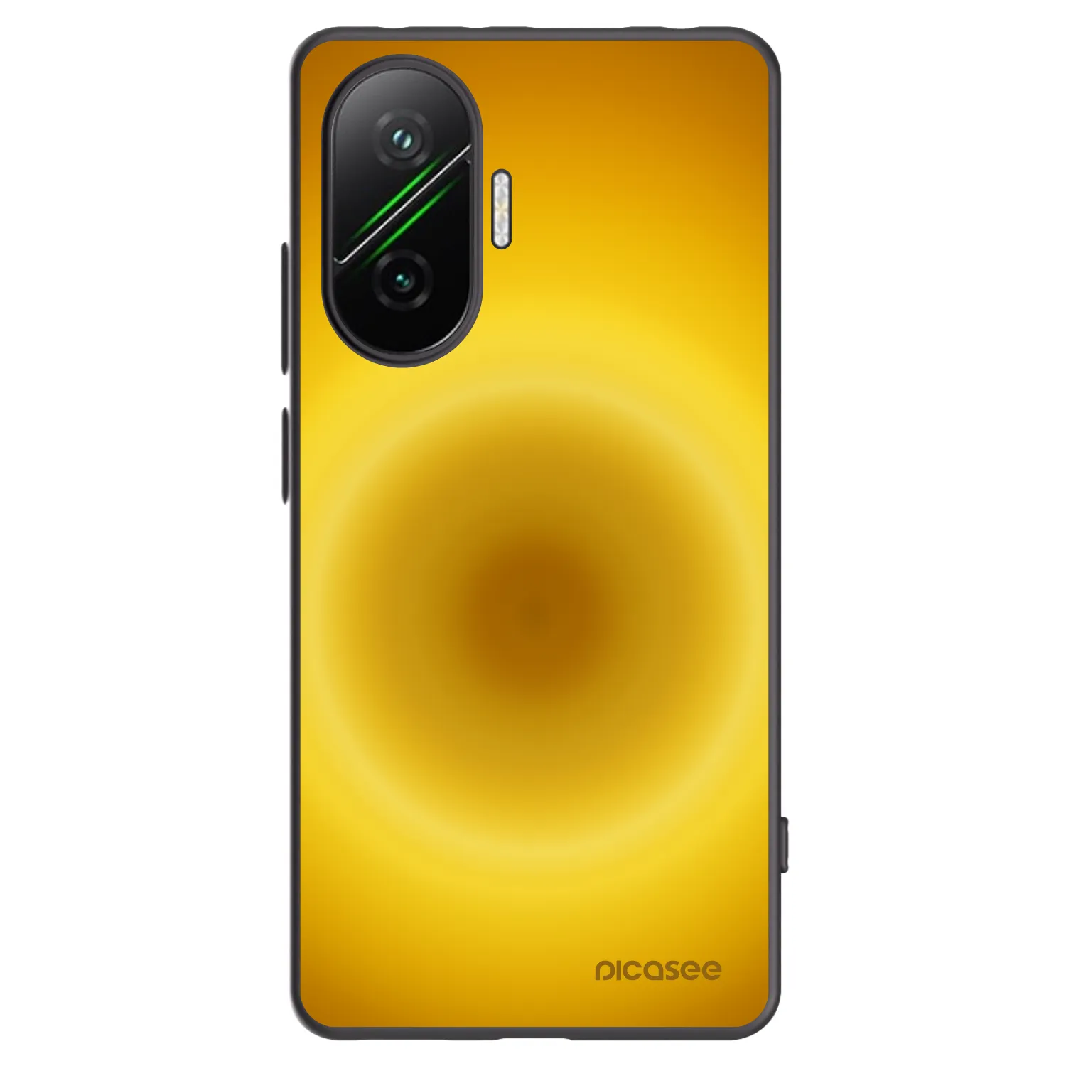 Picasee fekete szilikon tok az alábbi mobiltelefonokra Xiaomi Poco F7 5G - Solar Pulse