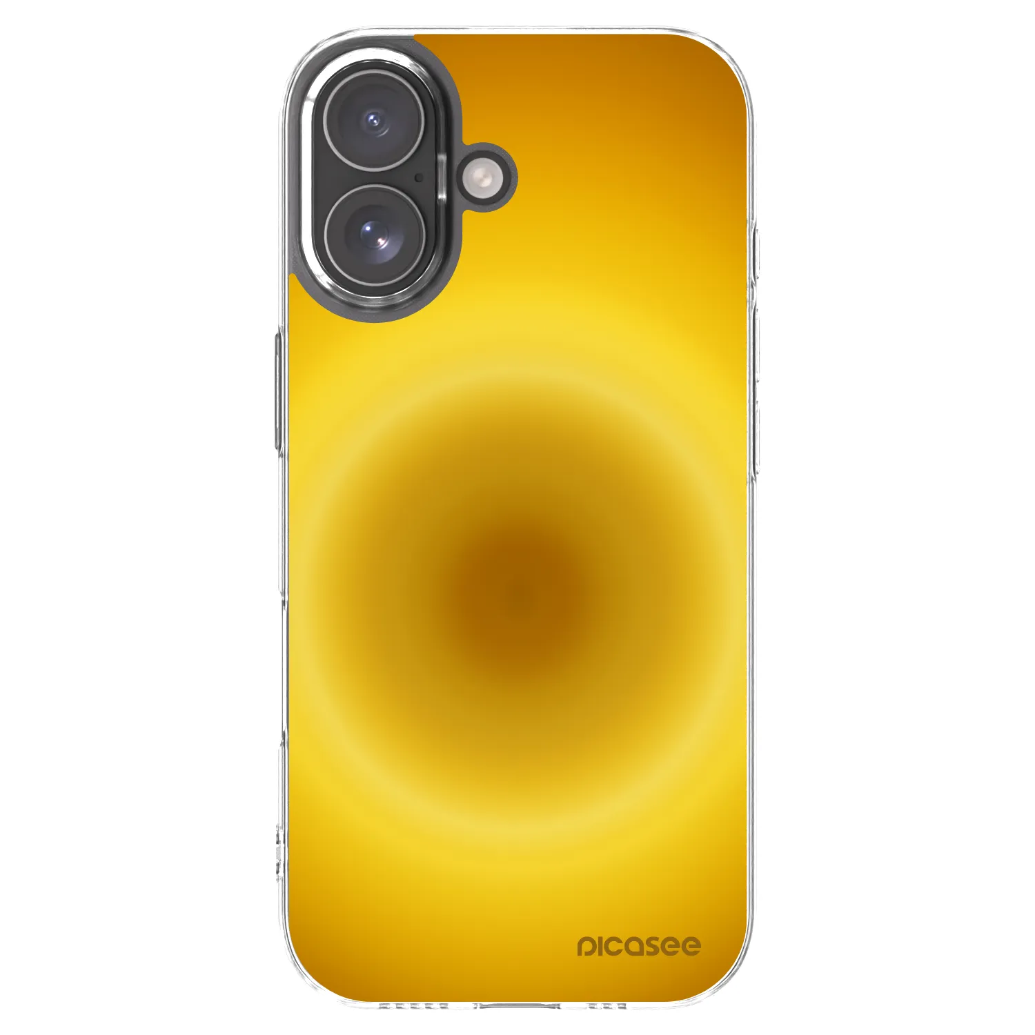Picasee átlátszó szilikon tok az alábbi mobiltelefonokra Apple iPhone 17 - Solar Pulse