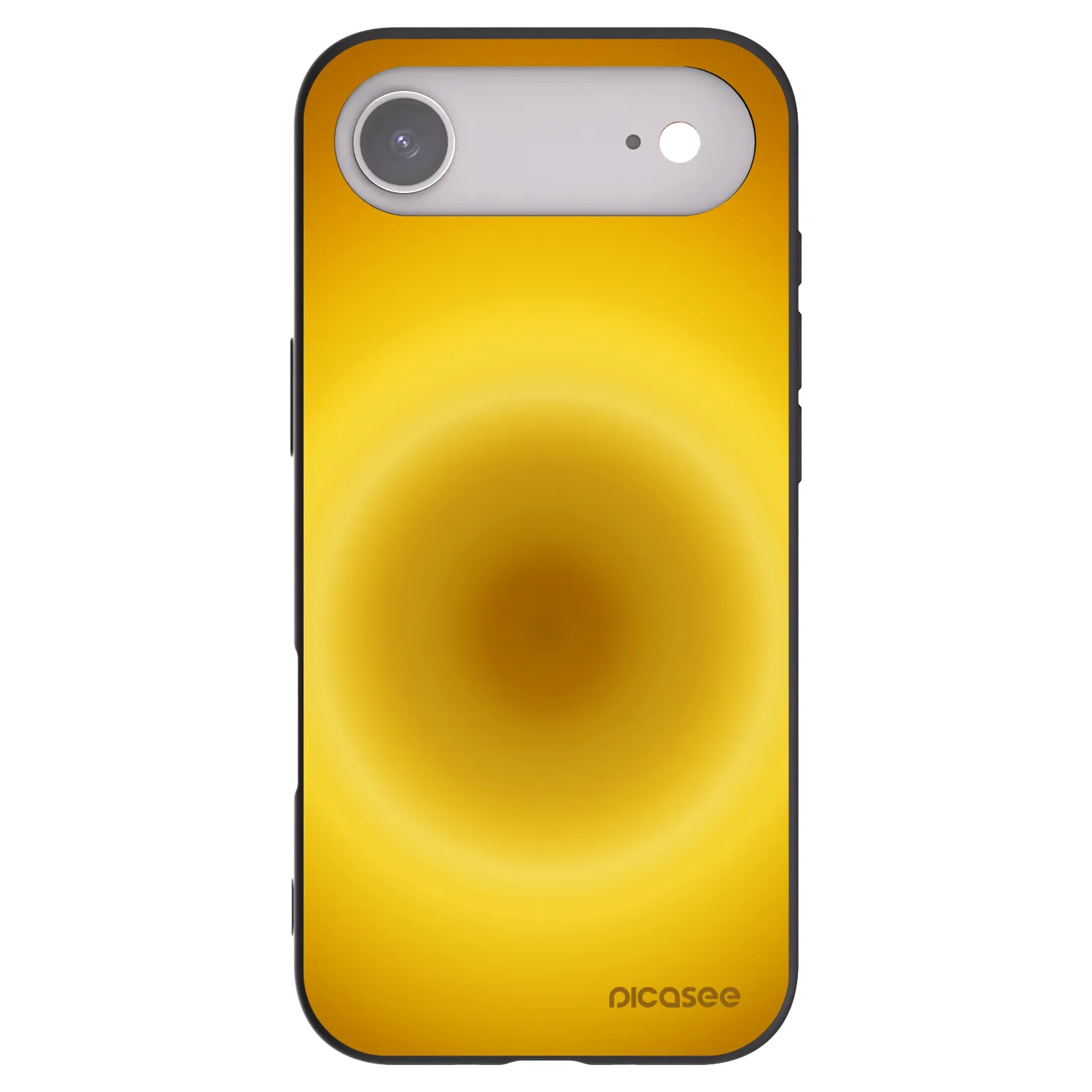 Picasee fekete szilikon tok az alábbi mobiltelefonokra Apple iPhone Air - Solar Pulse