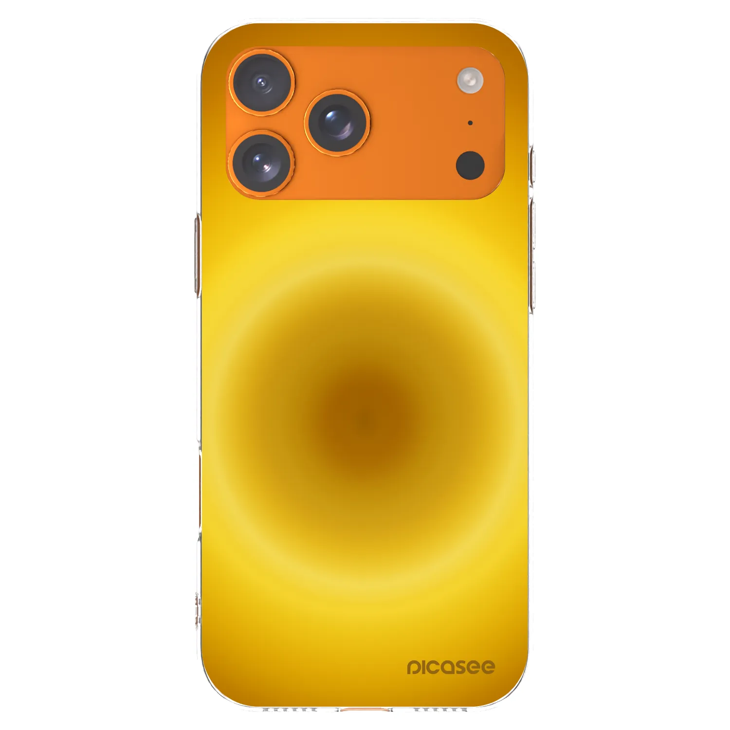 Picasee átlátszó szilikon tok az alábbi mobiltelefonokra Apple iPhone 17 Pro Max - Solar Pulse