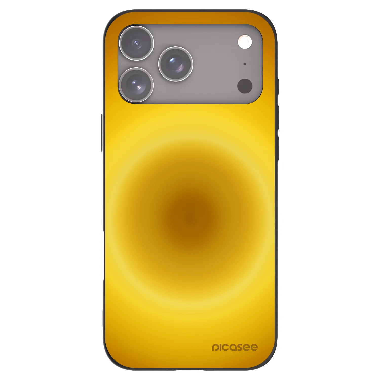 Picasee fekete szilikon tok az alábbi mobiltelefonokra Apple iPhone 17 Pro Max - Solar Pulse