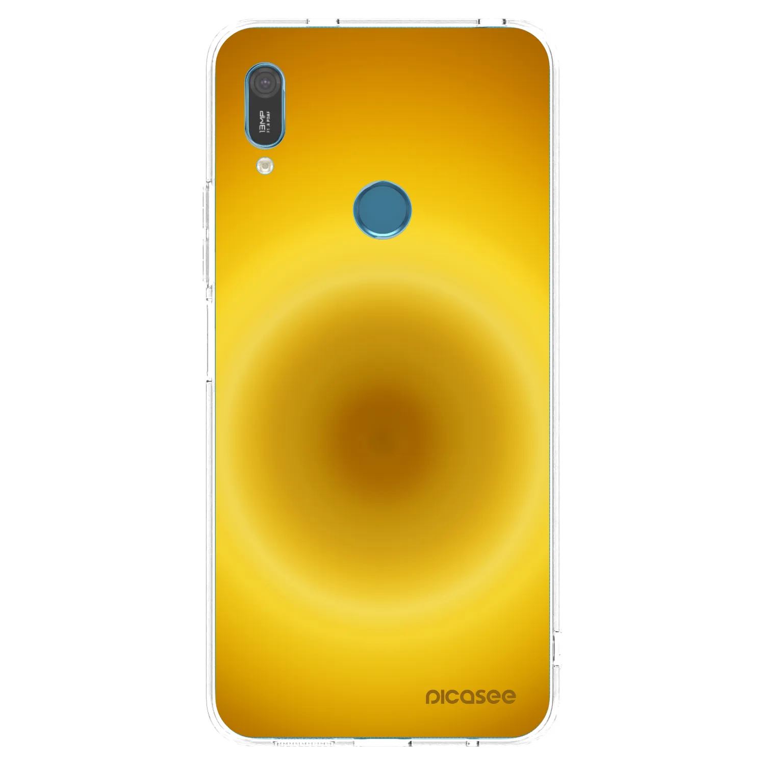 Picasee átlátszó szilikon tok az alábbi mobiltelefonokra Huawei Y6 2019 - Solar Pulse
