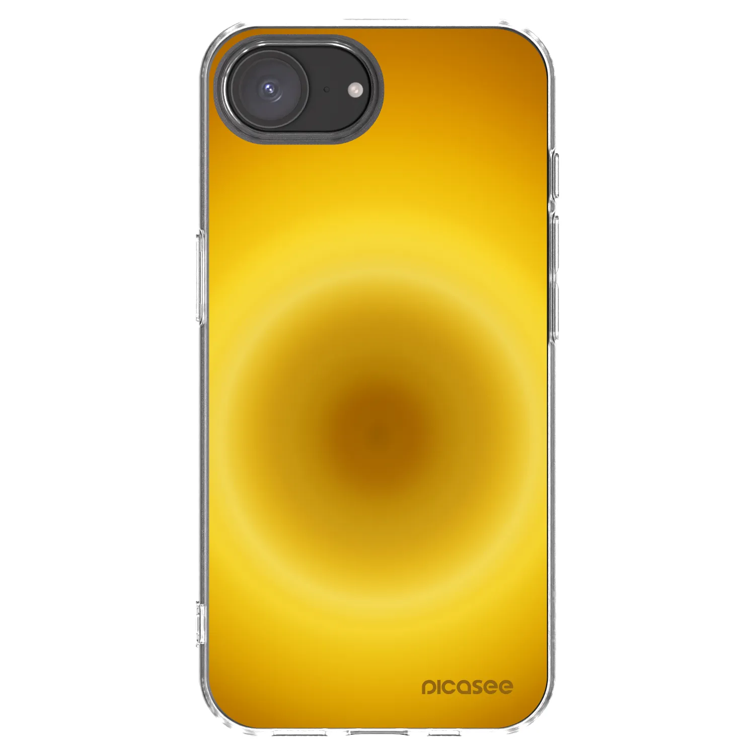 Picasee átlátszó szilikon tok az alábbi mobiltelefonokra Apple iPhone 17e - Solar Pulse