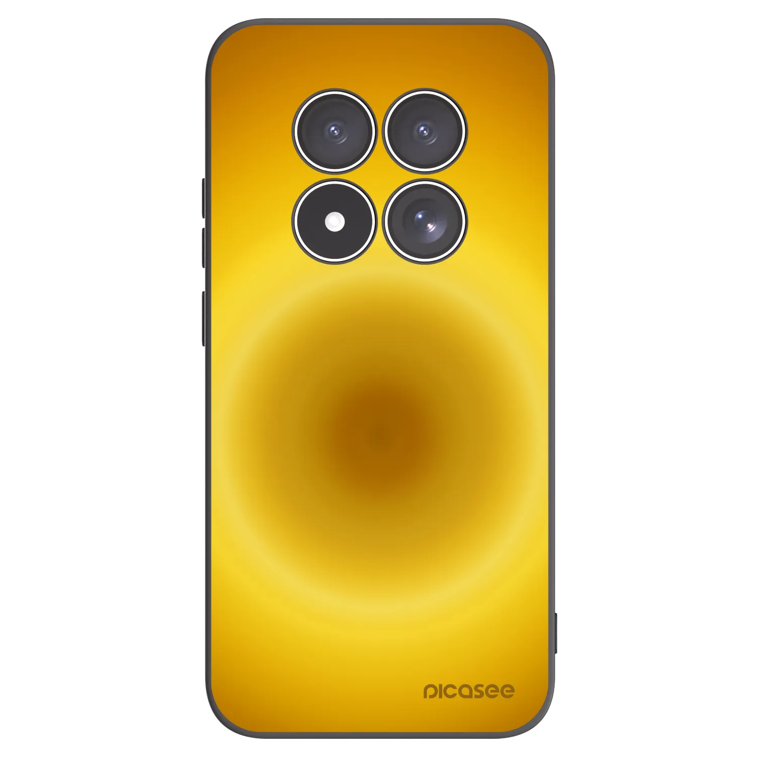 Picasee fekete szilikon tok az alábbi mobiltelefonokra Xiaomi Redmi Note 15 Pro 5G - Solar Pulse