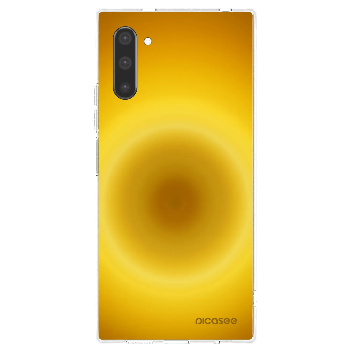 Picasee átlátszó szilikon tok az alábbi mobiltelefonokra Samsung Galaxy Note 10 N970F - Solar Pulse