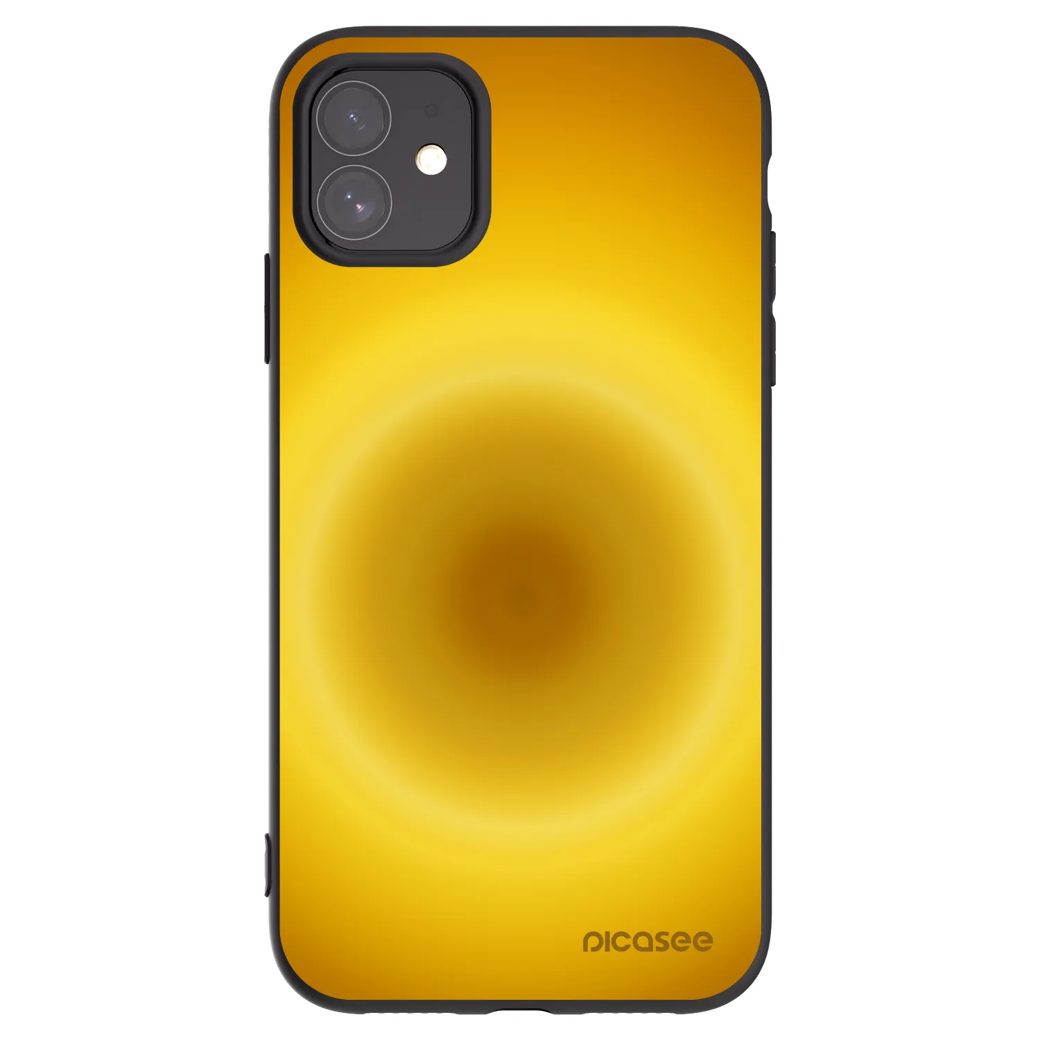 Picasee fekete szilikon tok az alábbi mobiltelefonokra Apple iPhone 11 - Solar Pulse