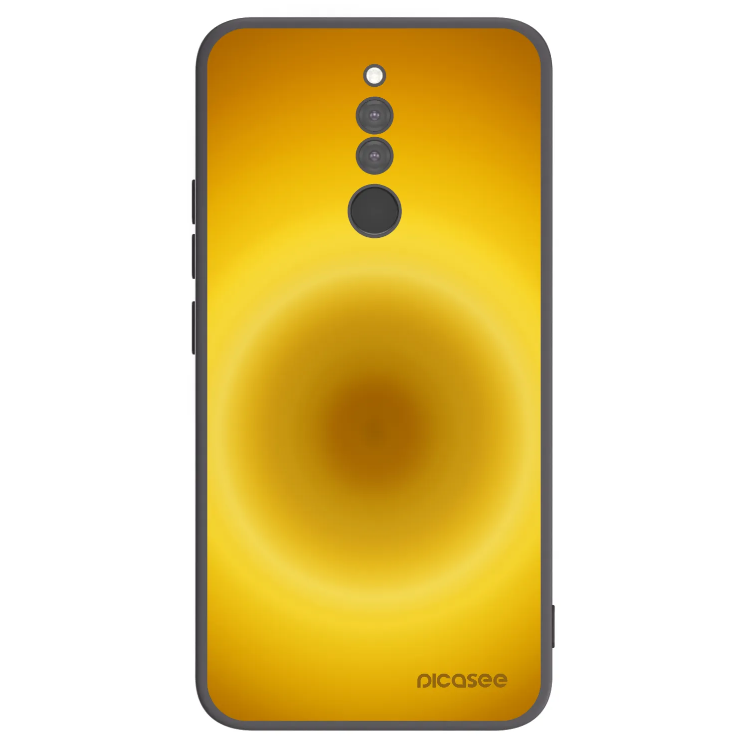 Picasee fekete szilikon tok az alábbi mobiltelefonokra Xiaomi Redmi 8 - Solar Pulse