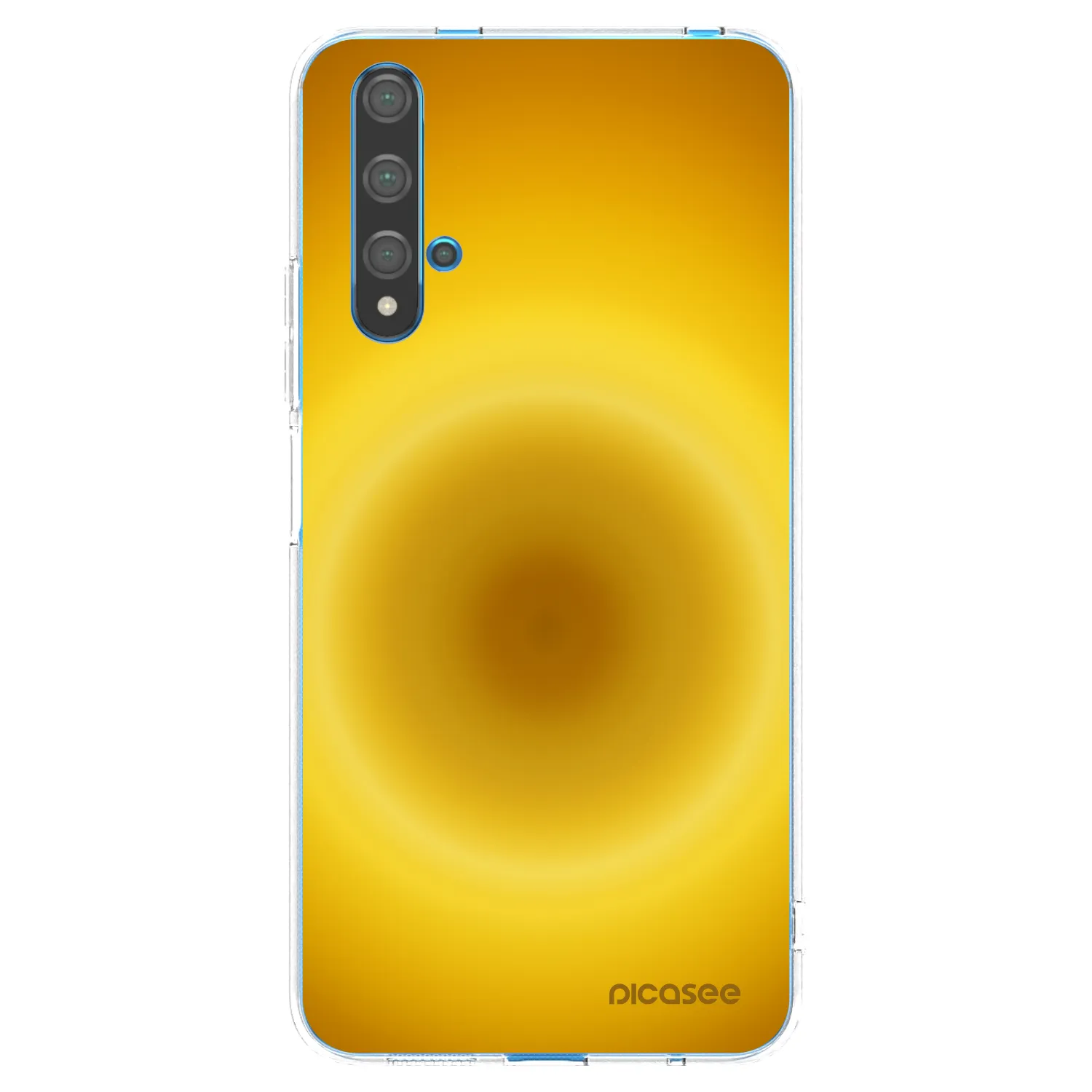 Picasee átlátszó szilikon tok az alábbi mobiltelefonokra Huawei Nova 5T - Solar Pulse