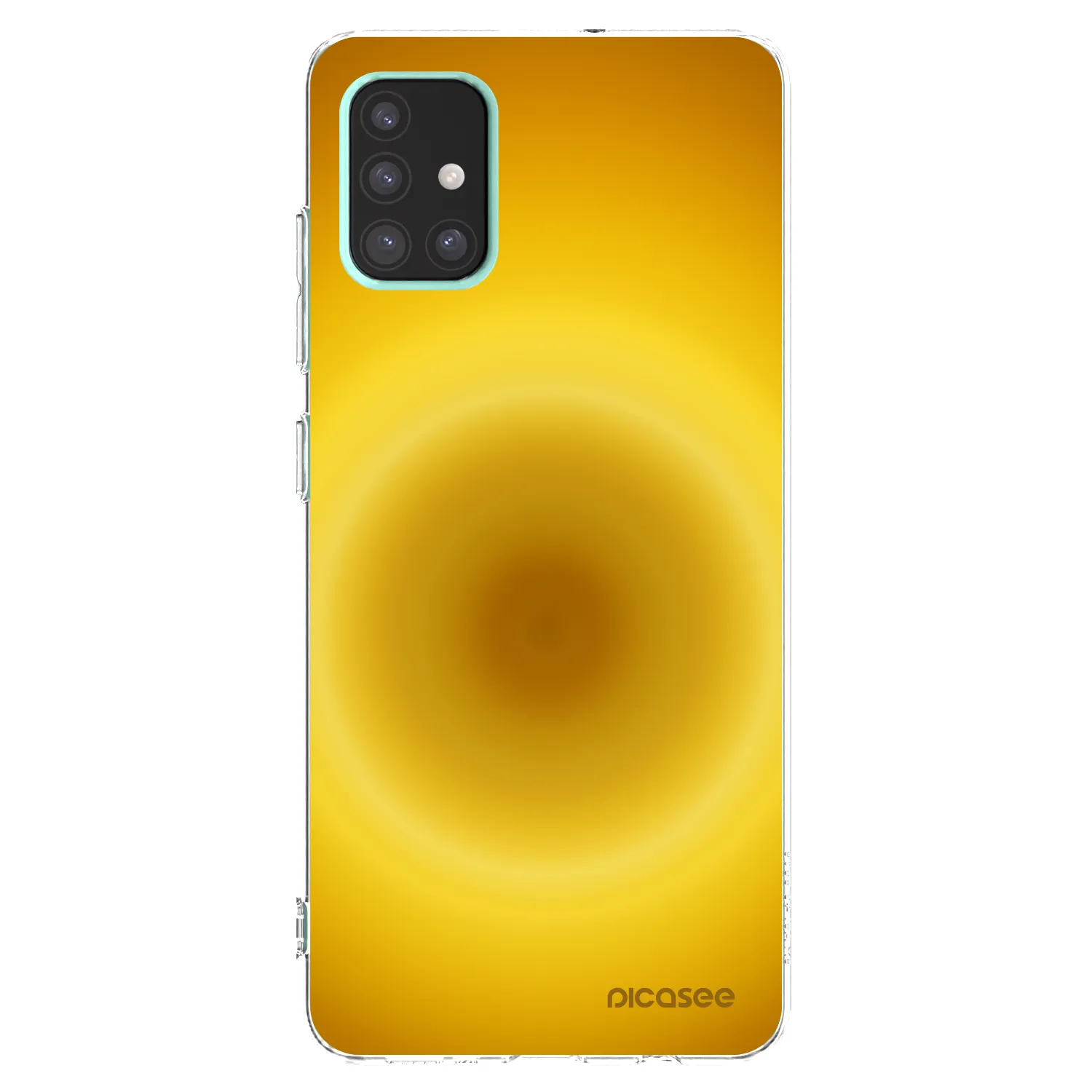 Picasee átlátszó szilikon tok az alábbi mobiltelefonokra Samsung Galaxy A51 A515F - Solar Pulse