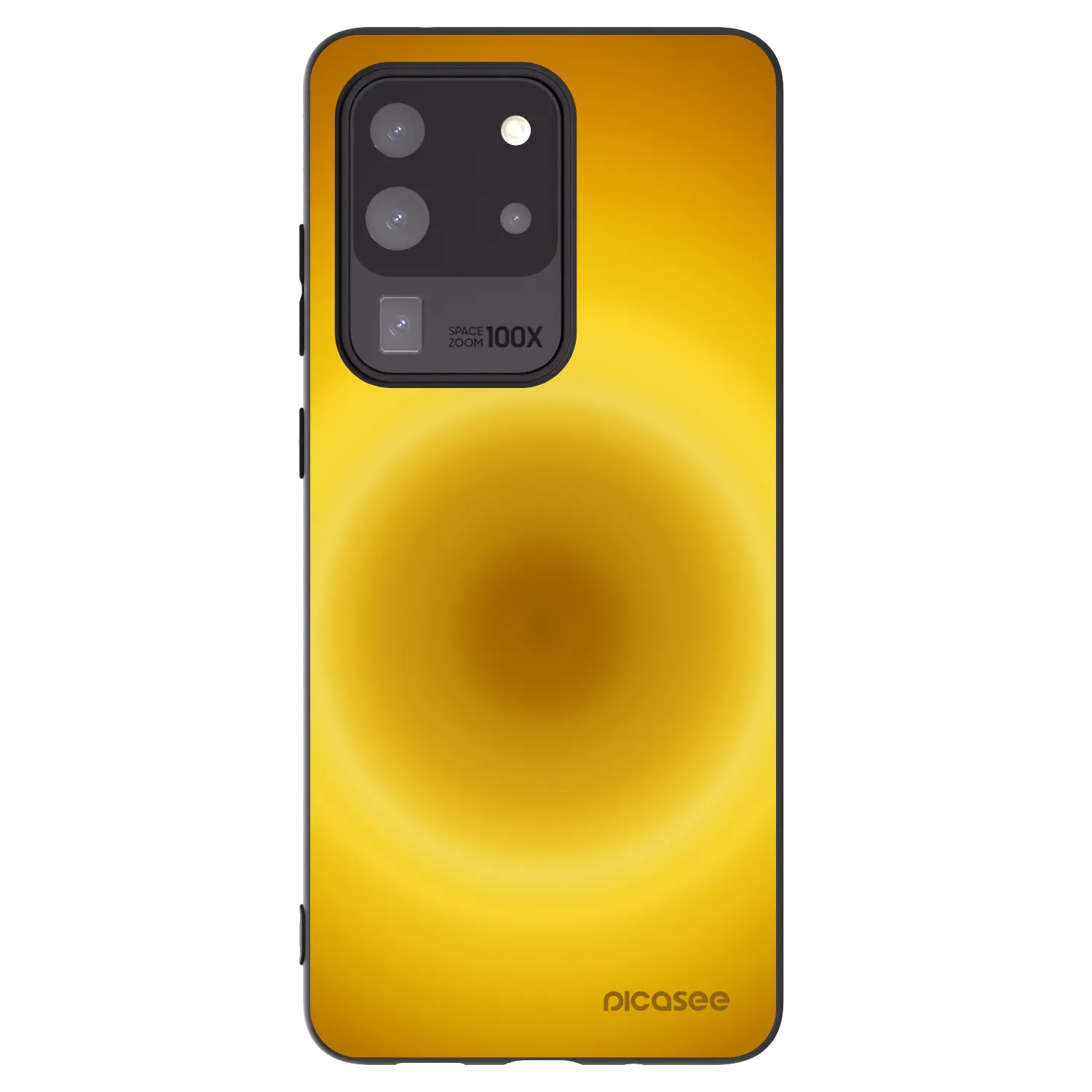 Picasee fekete szilikon tok az alábbi mobiltelefonokra Samsung Galaxy S20 Ultra 5G G988F - Solar Pulse