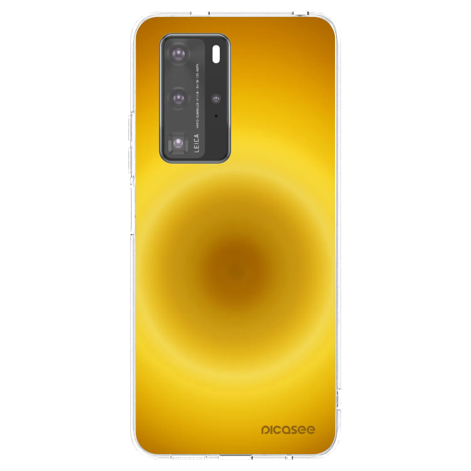 Picasee átlátszó szilikon tok az alábbi mobiltelefonokra Huawei P40 Pro - Solar Pulse