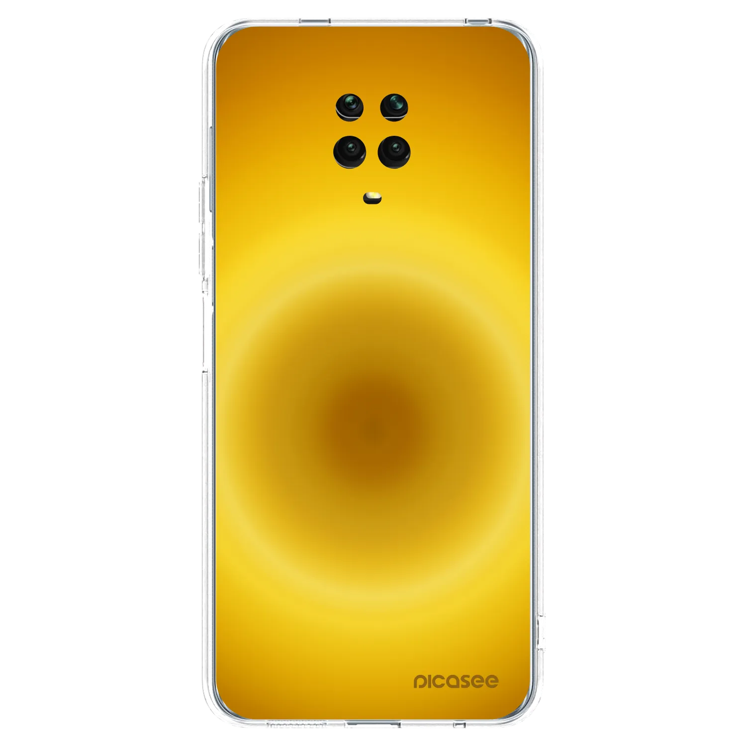 Picasee átlátszó szilikon tok az alábbi mobiltelefonokra Xiaomi Redmi Note 9 Pro - Solar Pulse