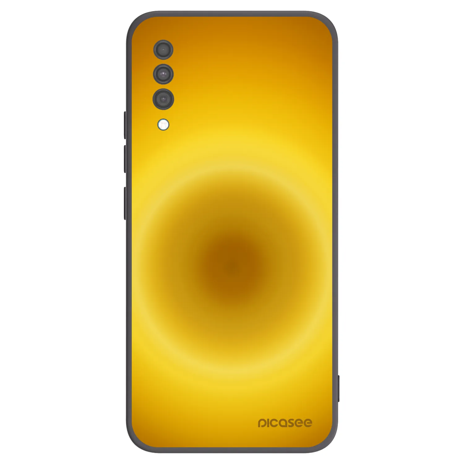 Picasee fekete szilikon tok az alábbi mobiltelefonokra Samsung Galaxy A30s A307F - Solar Pulse