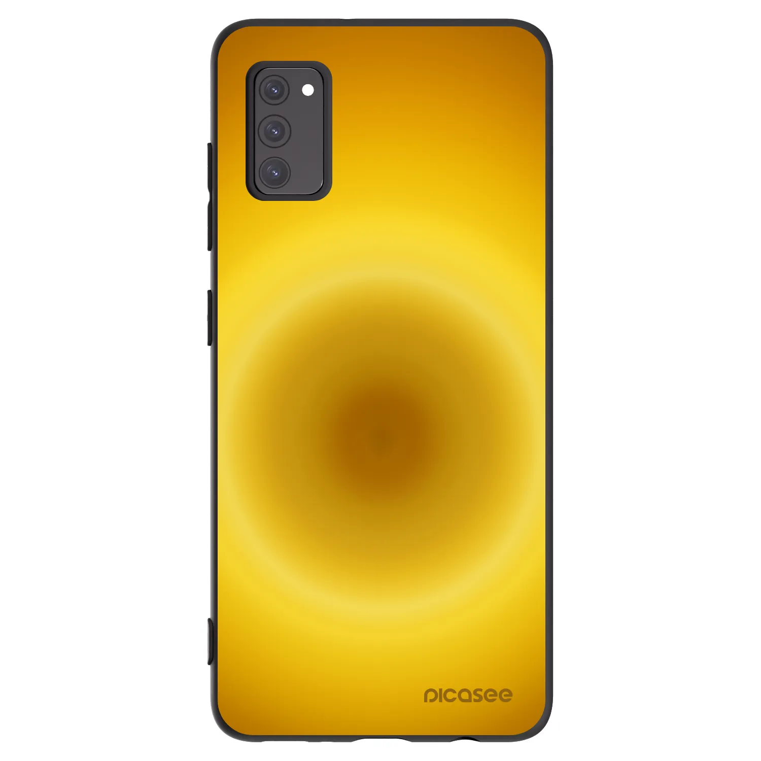 Picasee fekete szilikon tok az alábbi mobiltelefonokra Samsung Galaxy A41 A415F - Solar Pulse