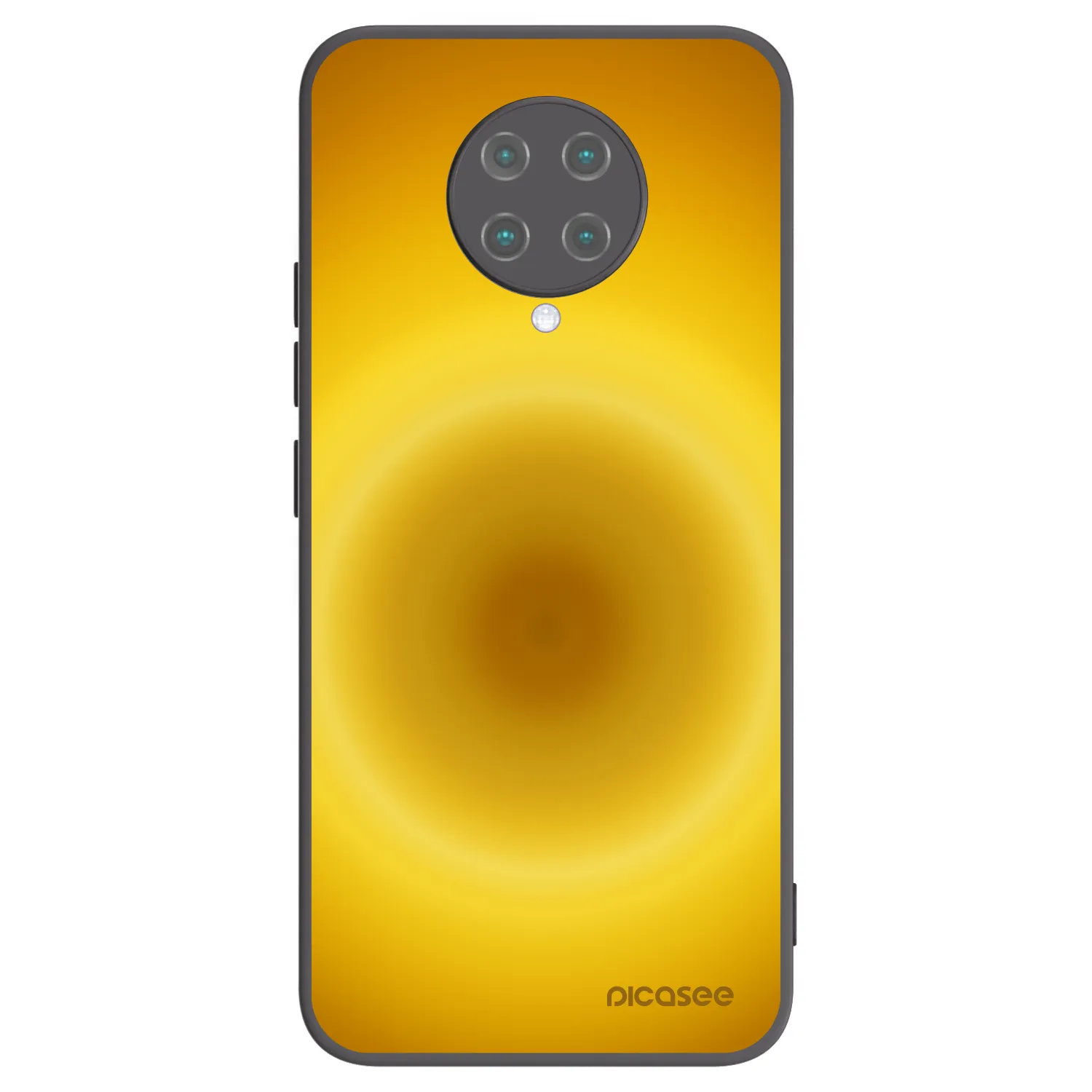 Picasee fekete szilikon tok az alábbi mobiltelefonokra Xiaomi Poco F2 Pro - Solar Pulse