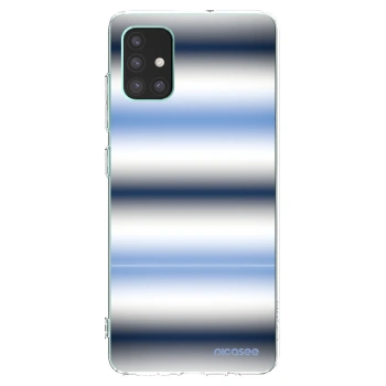 Picasee átlátszó szilikon tok az alábbi mobiltelefonokra Samsung Galaxy M51 M515F - Static Lines