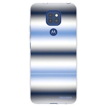 Picasee átlátszó szilikon tok az alábbi mobiltelefonokra Motorola Moto G9 Play - Static Lines