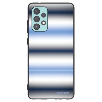 Picasee fekete szilikon tok az alábbi mobiltelefonokra Samsung Galaxy A72 A725F - Static Lines