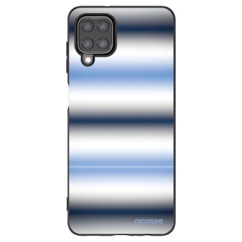 Picasee fekete szilikon tok az alábbi mobiltelefonokra Samsung Galaxy M12 M127F - Static Lines
