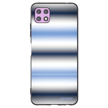 Picasee fekete szilikon tok az alábbi mobiltelefonokra Samsung Galaxy A22 A226B 5G - Static Lines