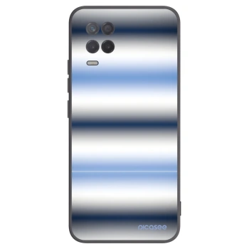 Picasee fekete szilikon tok az alábbi mobiltelefonokra Realme 8 5G - Static Lines