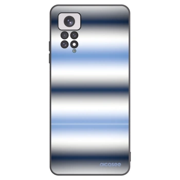 Picasee fekete szilikon tok az alábbi mobiltelefonokra Xiaomi Redmi Note 11 - Static Lines