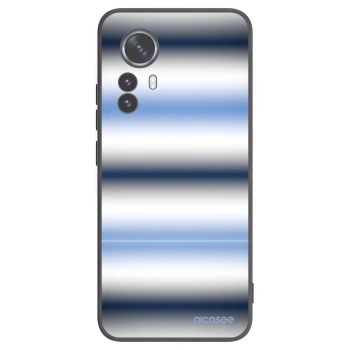 Picasee fekete szilikon tok az alábbi mobiltelefonokra Xiaomi 12 Pro - Static Lines