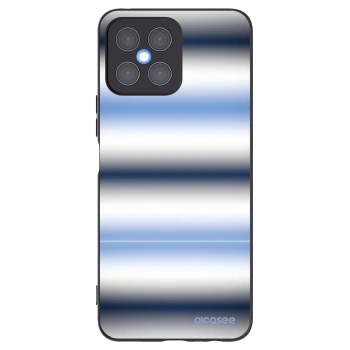 Picasee fekete szilikon tok az alábbi mobiltelefonokra Honor X8 4G - Static Lines