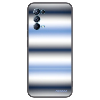 Picasee fekete szilikon tok az alábbi mobiltelefonokra OPPO Reno 5 5G - Static Lines