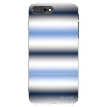 Picasee átlátszó szilikon tok az alábbi mobiltelefonokra Apple iPhone 8 Plus - Static Lines