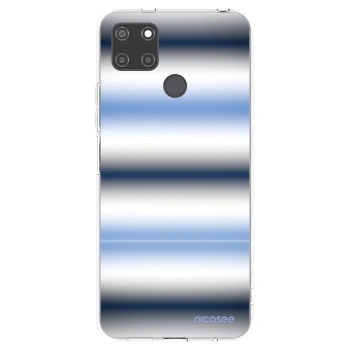 Picasee átlátszó szilikon tok az alábbi mobiltelefonokra Realme C21Y - Static Lines