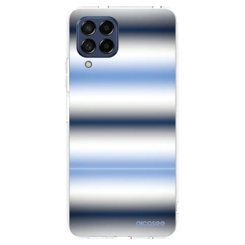 Picasee átlátszó szilikon tok az alábbi mobiltelefonokra Samsung Galaxy M53 5G - Static Lines