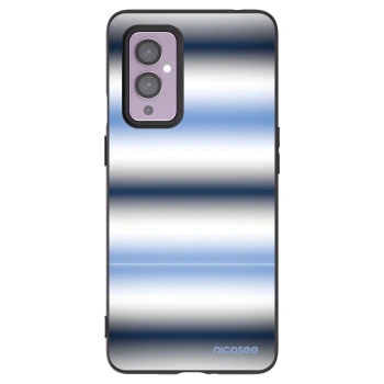 Picasee fekete szilikon tok az alábbi mobiltelefonokra OnePlus 9 - Static Lines