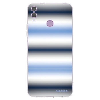Picasee átlátszó szilikon tok az alábbi mobiltelefonokra Honor 8X - Static Lines