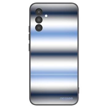 Picasee fekete szilikon tok az alábbi mobiltelefonokra Samsung Galaxy A04s A047F - Static Lines