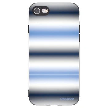 Picasee fekete szilikon tok az alábbi mobiltelefonokra Apple iPhone 7 - Static Lines