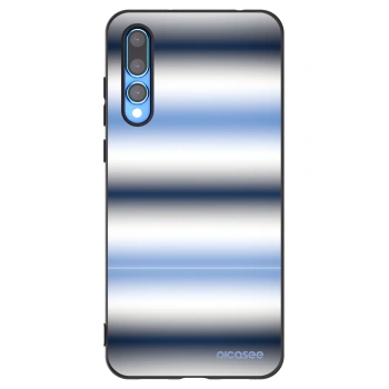 Picasee fekete szilikon tok az alábbi mobiltelefonokra Huawei P20 Pro - Static Lines