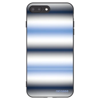 Picasee fekete szilikon tok az alábbi mobiltelefonokra Apple iPhone 7 Plus - Static Lines