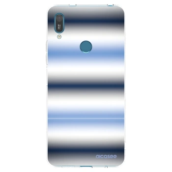 Picasee átlátszó szilikon tok az alábbi mobiltelefonokra Huawei Y7 2019 - Static Lines